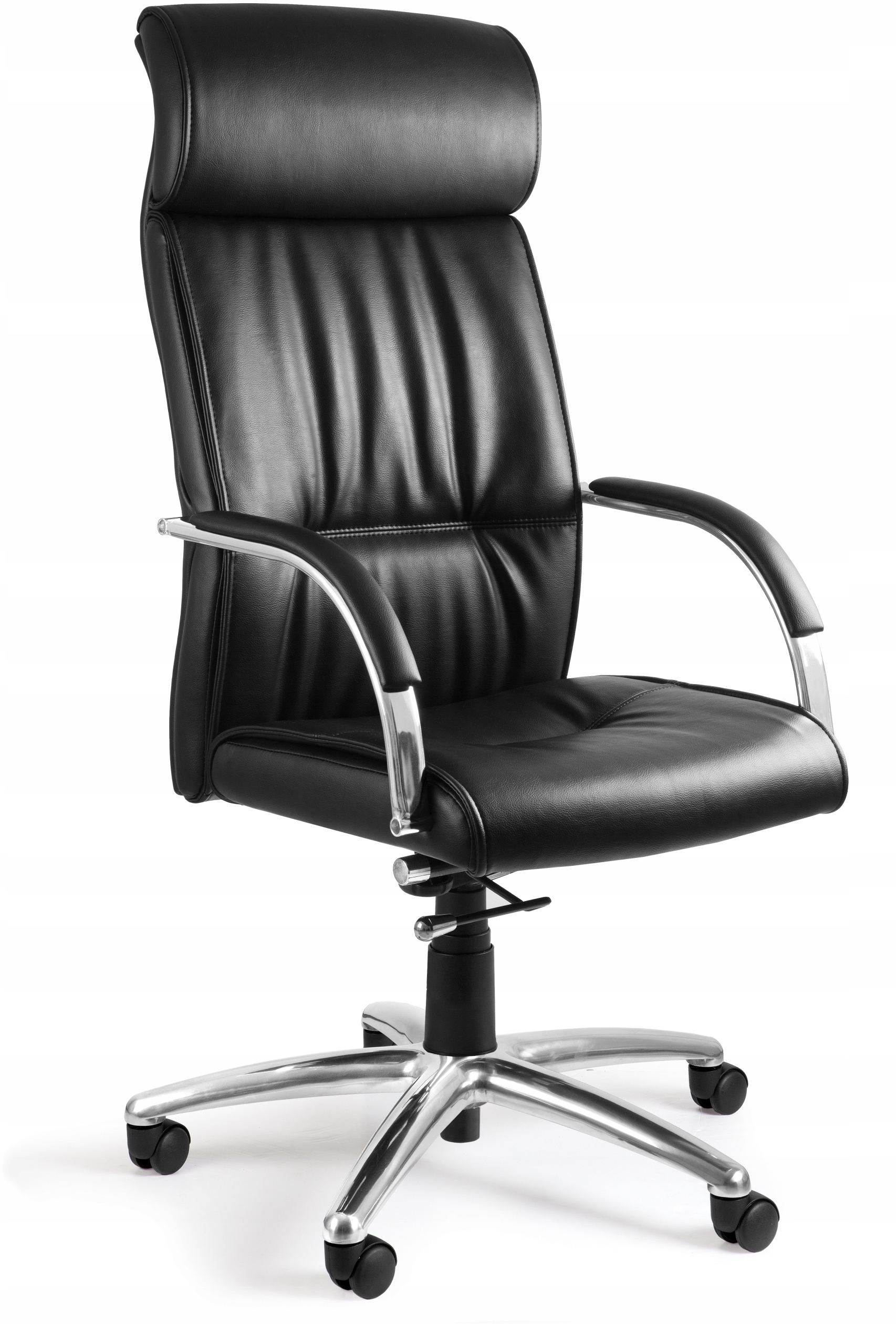 Fotel Brando Czarne – Elegancja i komfort w Twoim biurze