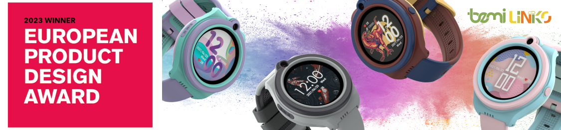 Smartwatch BEMI LINKO Szary – Nowoczesny zegarek dla dzieci