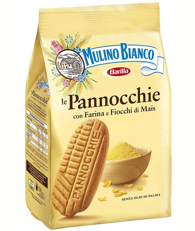 Ciastka kruche Pannocchie 350g - Mulino Bianco – Idealna przekąska na każdą porę dnia