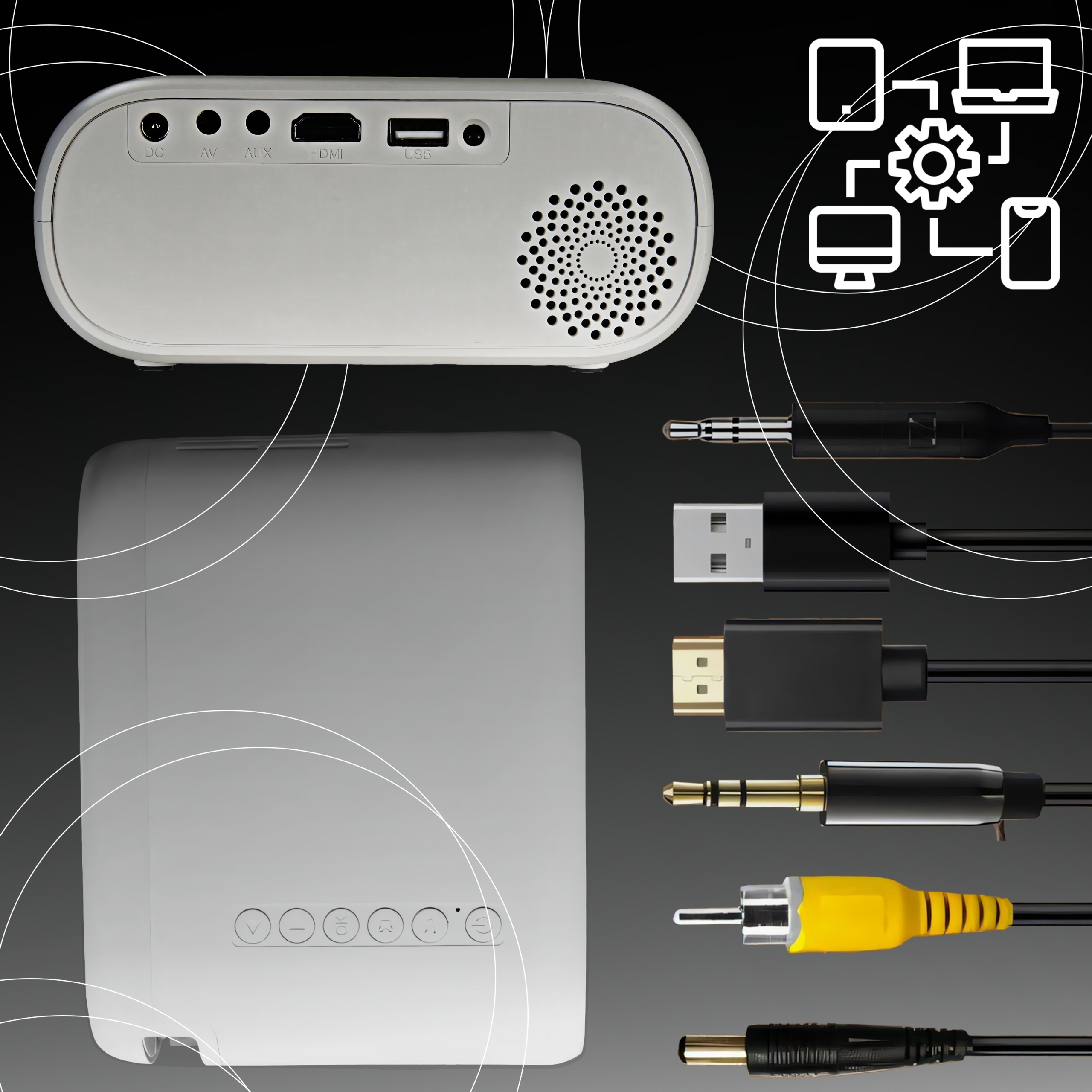 Wszechstronne zastosowanie – Idealny do domu, biura i prezentacji