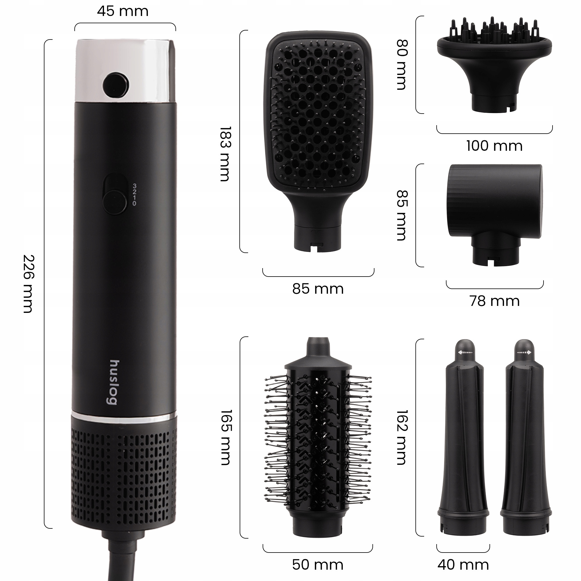 Trzy poziomy temperatury – Idealne dopasowanie do każdego rodzaju włosów