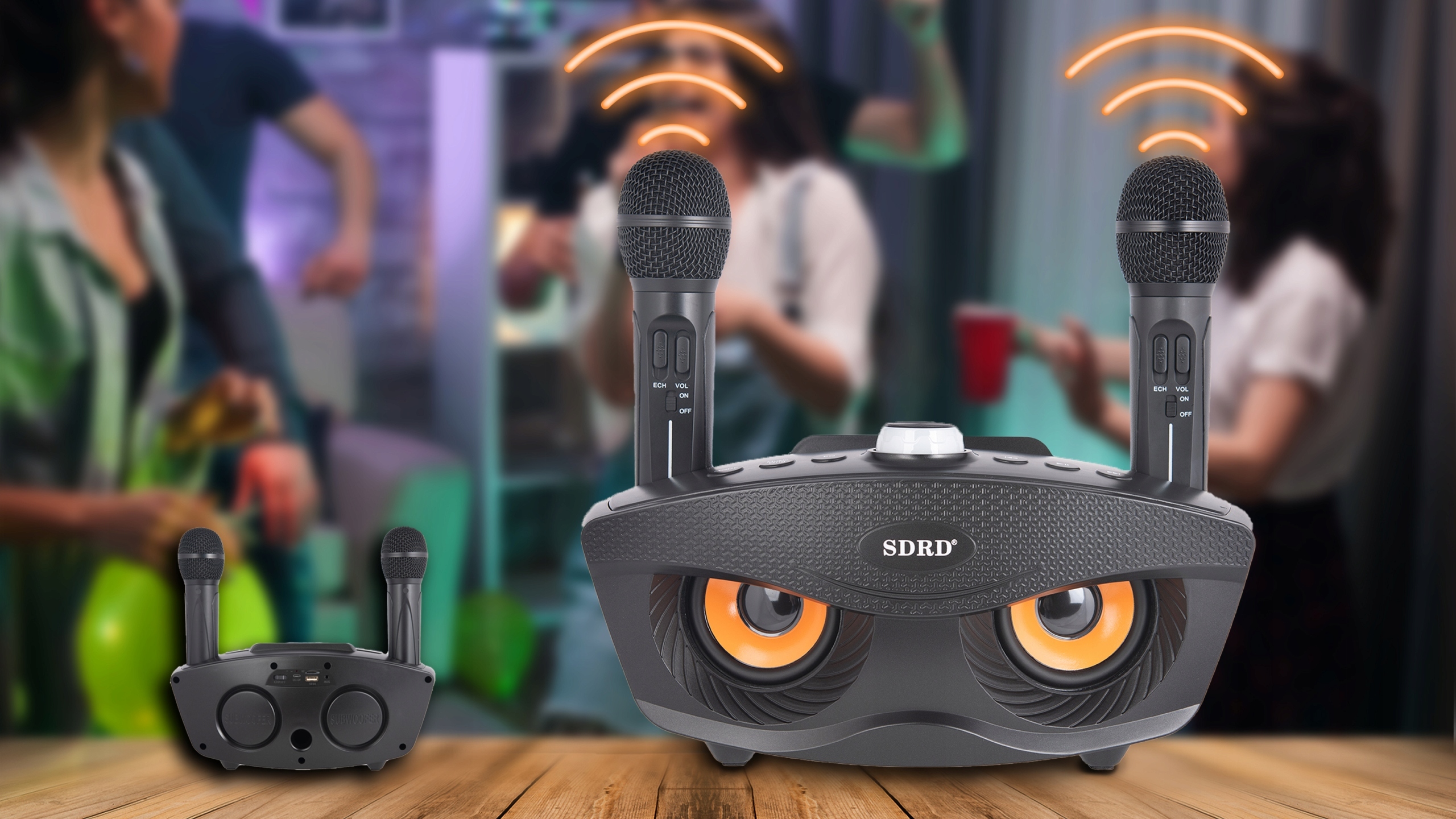 Profesjonalne mikrofony Bluetooth 4.2 – Wysoka jakość dźwięku