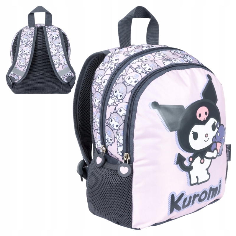 Plecak przedszkolny Kuromi Pink – Idealny towarzysz dla najmłodszych