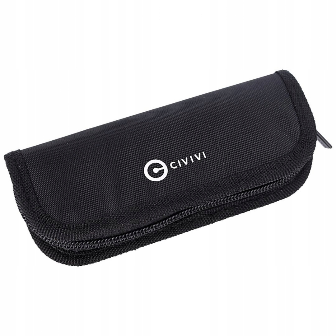 Ergonomiczna rączka z tworzywa G10 w kolorze purpurowym
