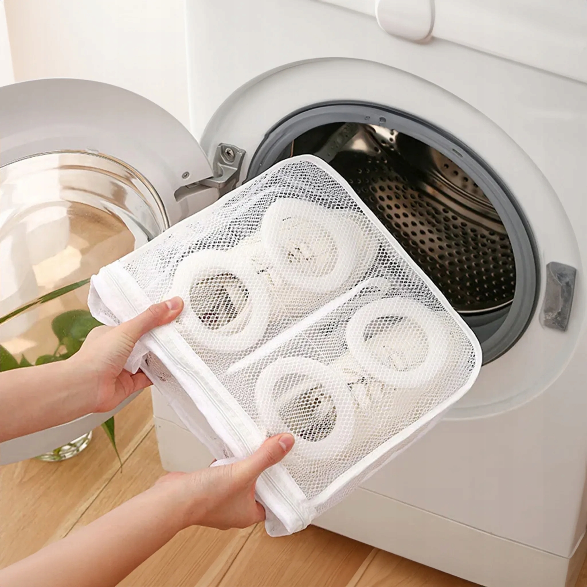 Wygodne czyszczenie butów – Jak worek siatka ułatwia pranie