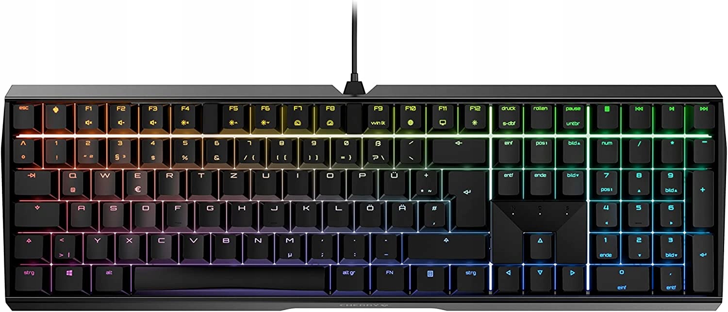 Klawiatura Cherry Gaming Keyboard MX-Board 3.0 S czarna – Idealna do gier i pracy