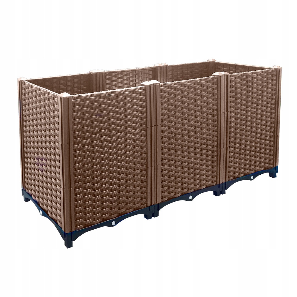 Grządka podwyższana modułowa ogrodowa 120 x 40 x 52 cm Multiflex 52 – Idealne rozwiązanie dla Twojego ogrodu