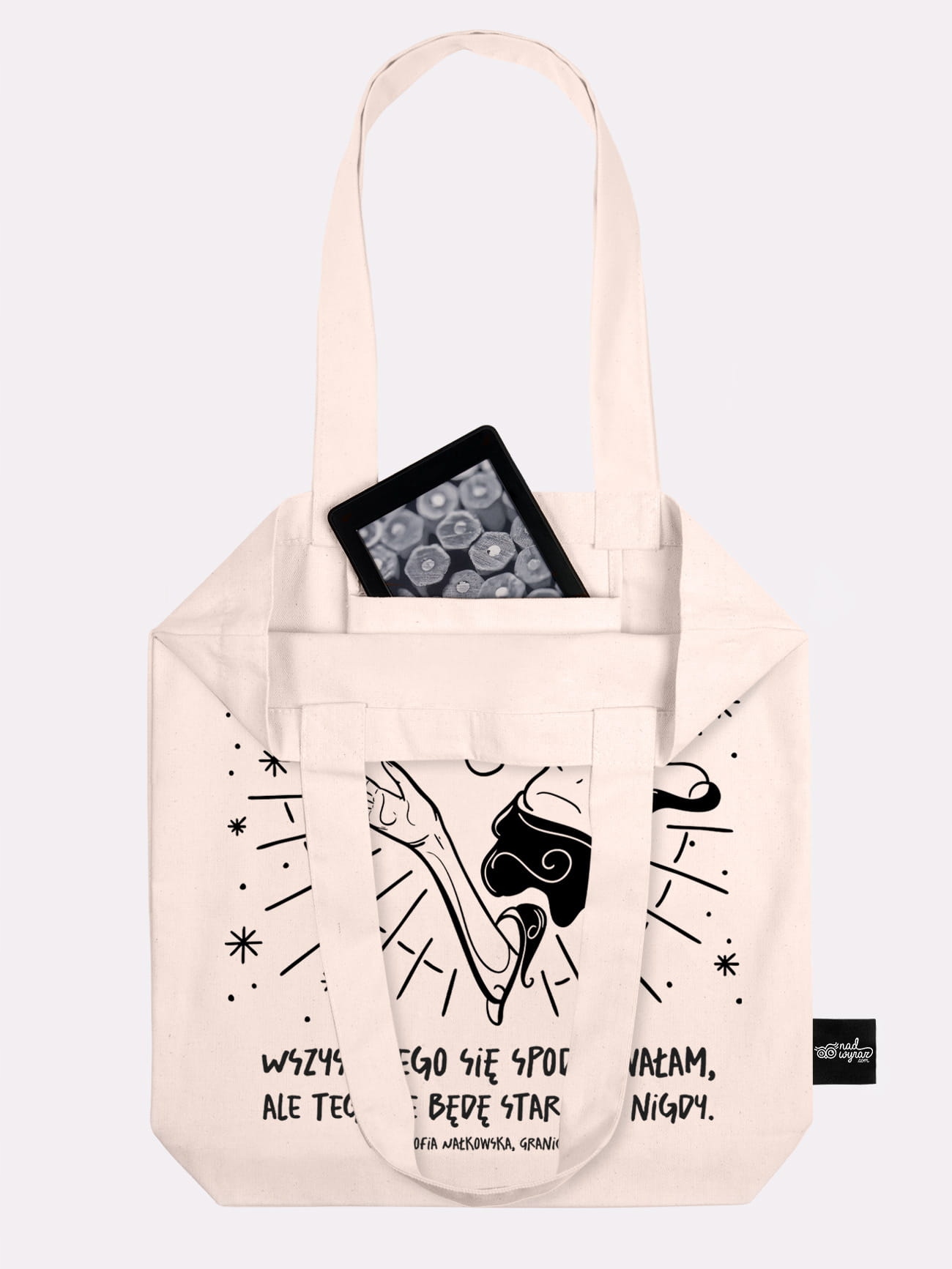 Pojemność i wygoda – Doskonała na zakupy i do biblioteki