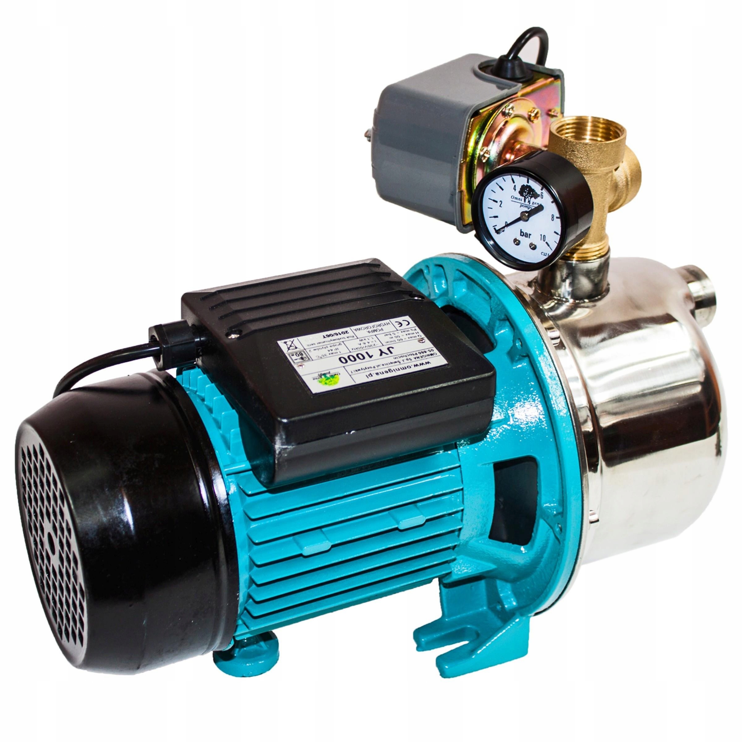 Zastosowanie pompy JY 1000 INOX w gospodarstwie domowym i ogrodzie