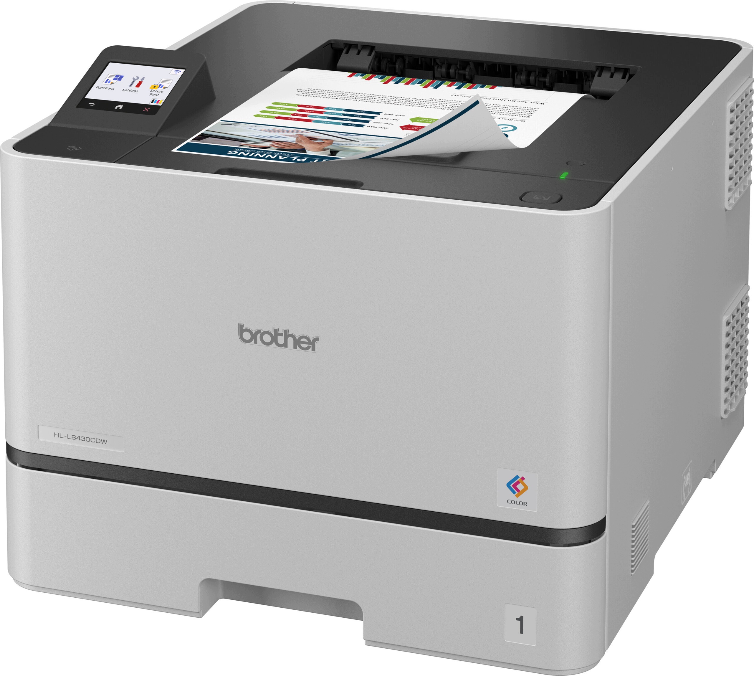 Drukarka Brother HL-L8430CDW – Wydajność i jakość druku w jednym