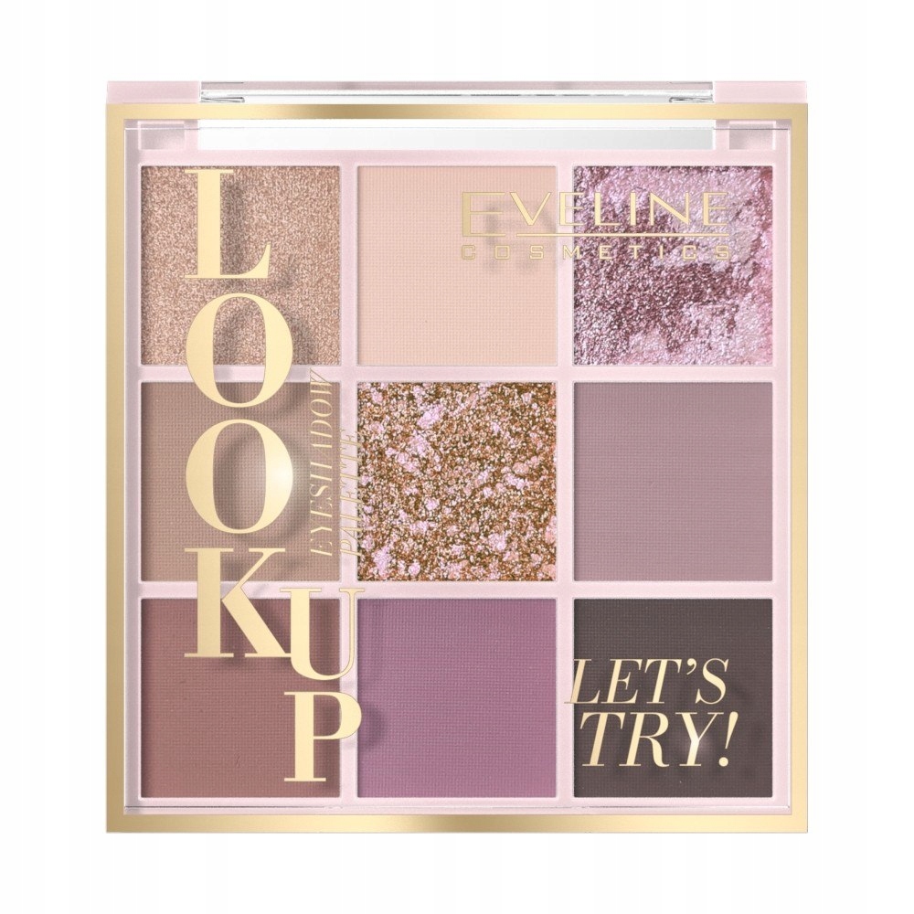 Eveline Look Up Let's Try – Paleta 9 cieni do powiek 10,8g