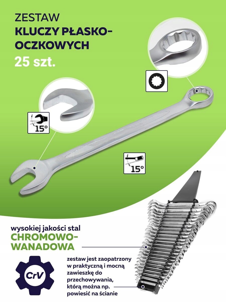 Wysokiej jakości stal chromowo-wanadowa CrV