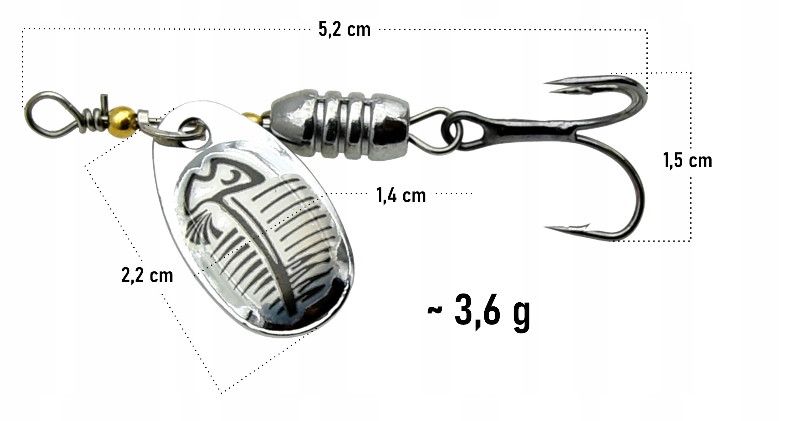 Waga i długość błystki – Idealne parametry do połowu