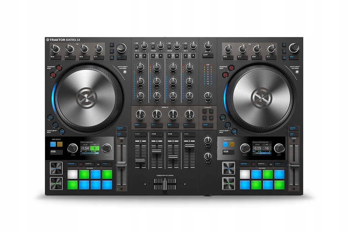 Native Instruments Traktor S4 MK3 – Profesjonalny kontroler DJ z Haptic Drive
