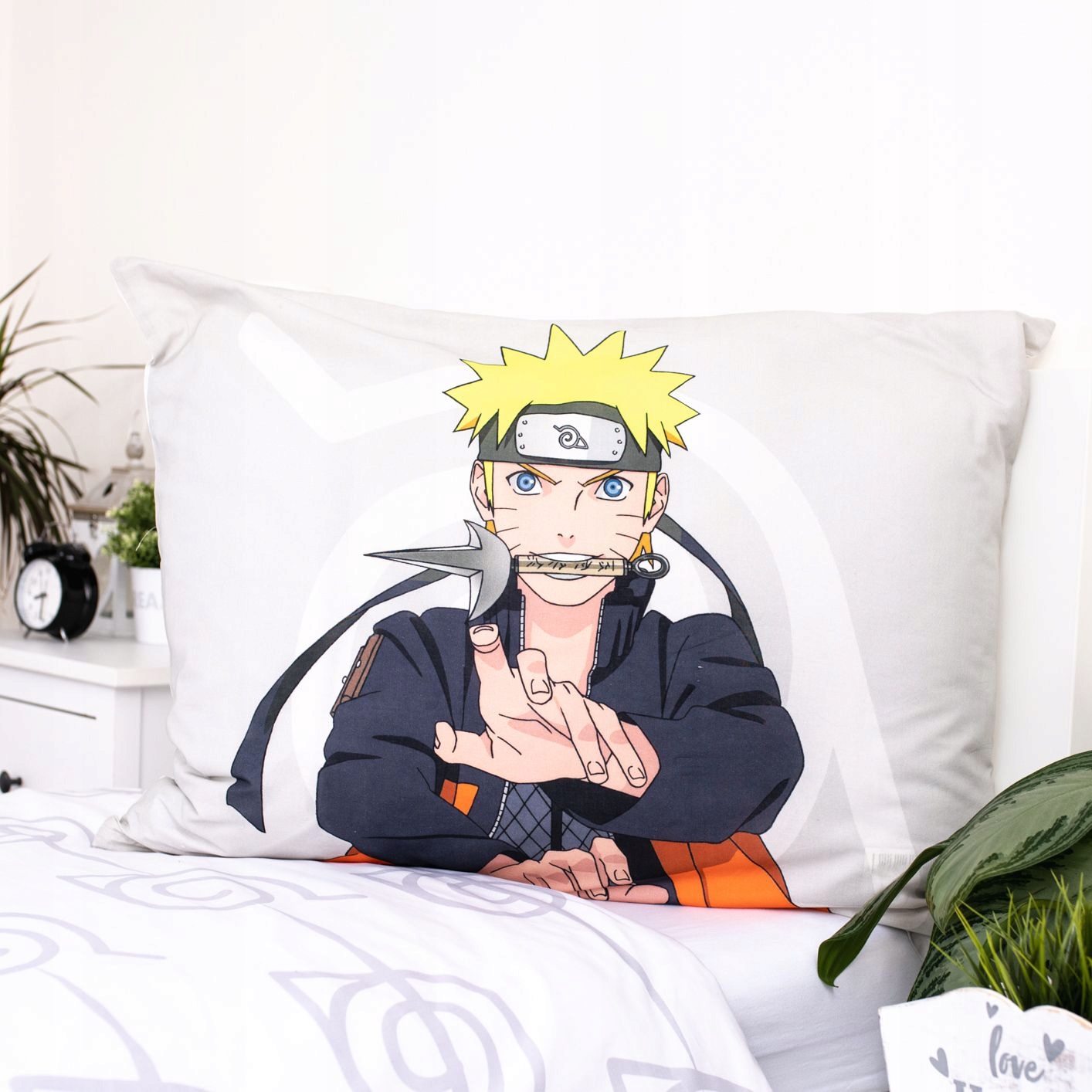 Licencjonowana pościel z motywem Naruto