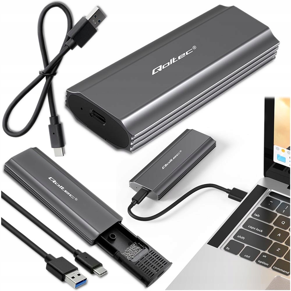 Zestaw zawiera kabel USB oraz akcesoria