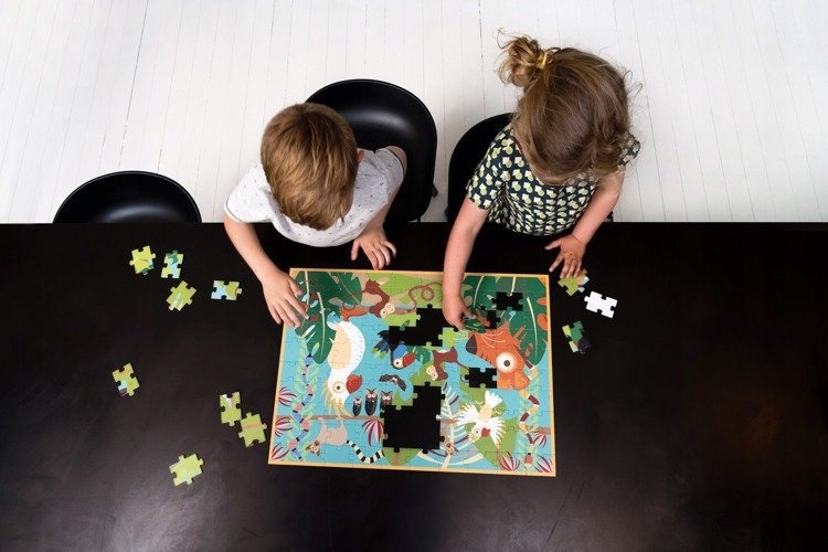 Wspaniałe wartości edukacyjne puzzli