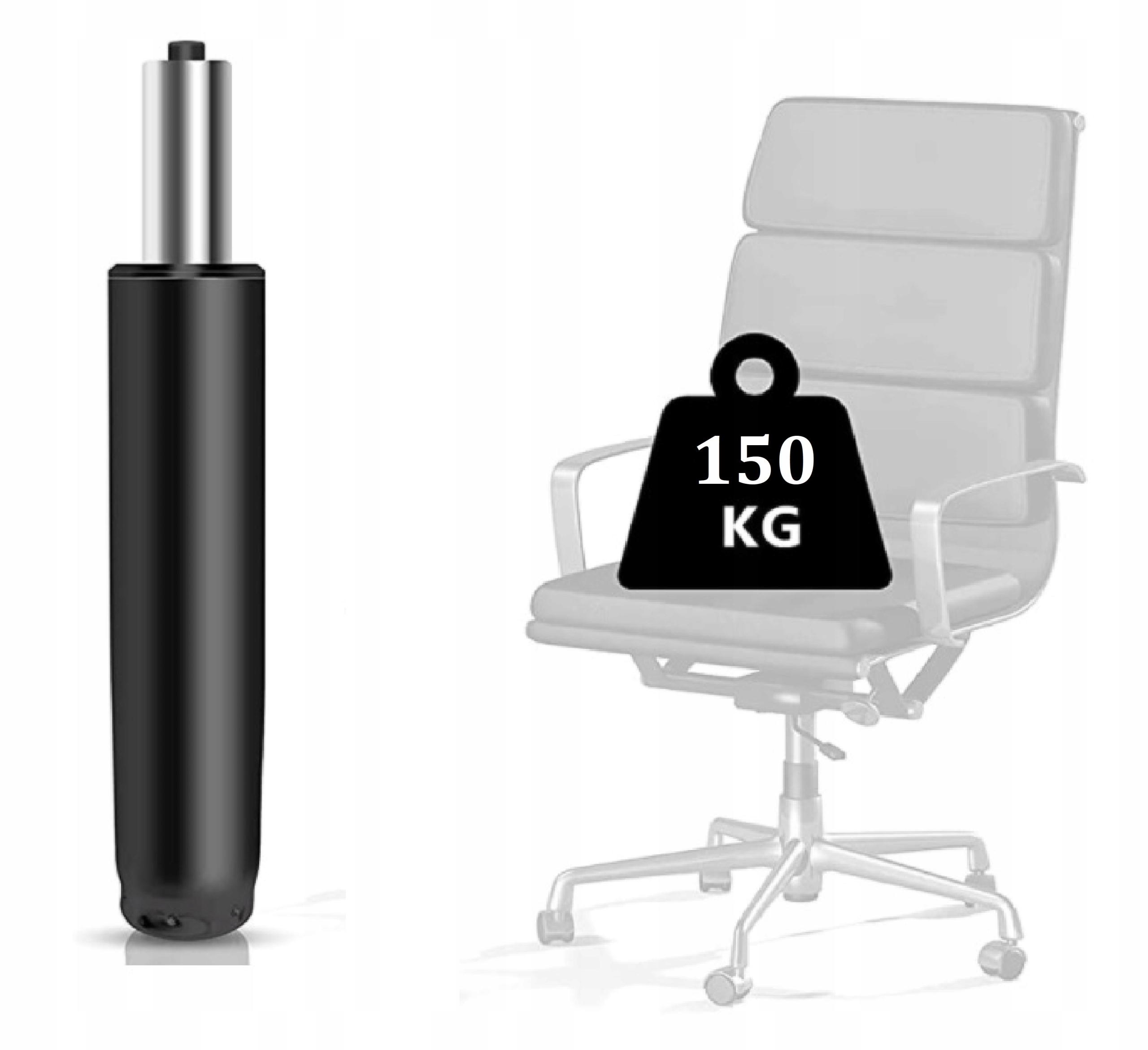 Siłownik podnośnik fotela krzesła 200 mm 150KG 4 K – Wysoka jakość i bezpieczeństwo