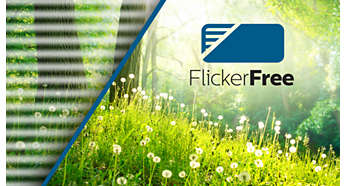 Mniejsze zmęczenie wzroku dzięki technologii Flicker-free