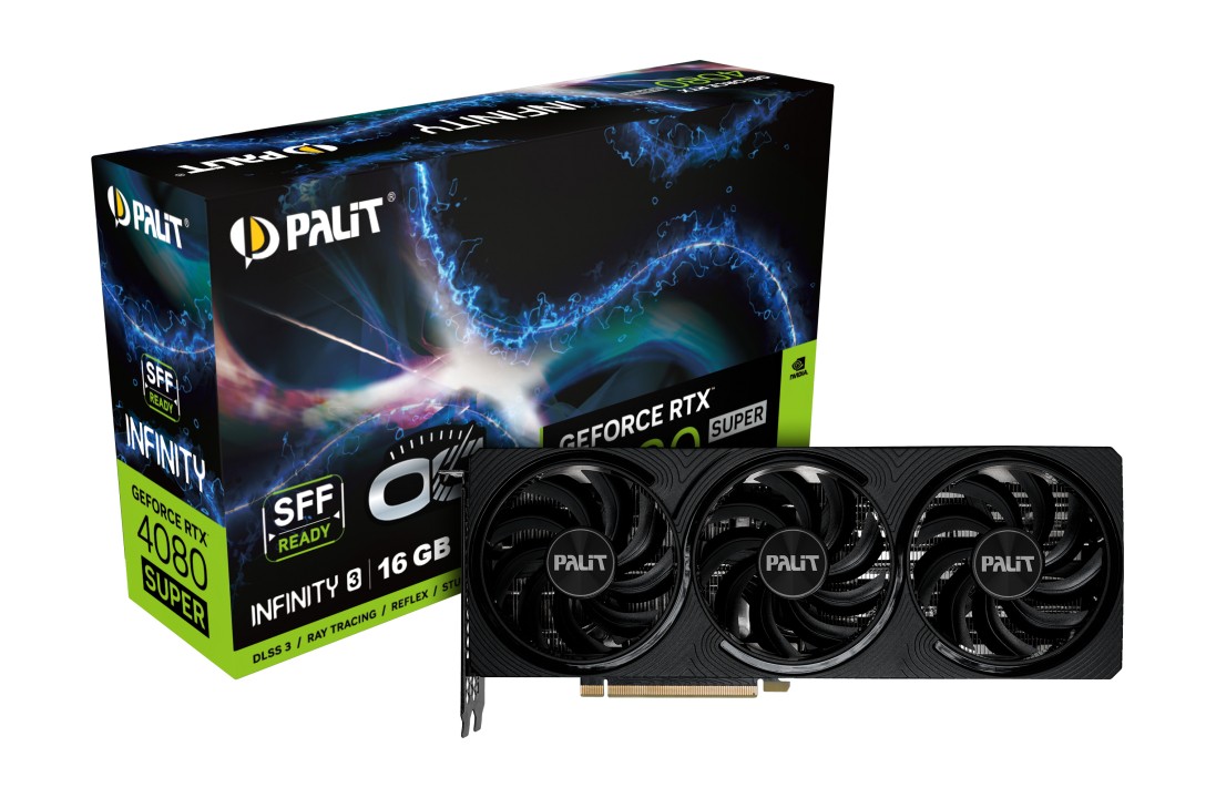 Karta graficzna Palit RTX4080 Super Infinity 3 OC 16GB DDR6X – Wydajność na najwyższym poziomie