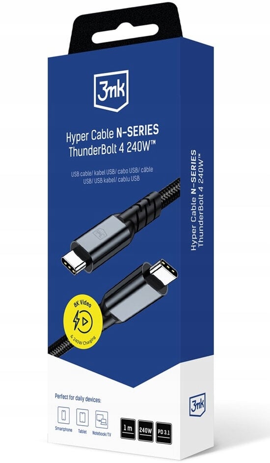 Zasilanie do 240W – Innowacyjna technologia Power Delivery 3.1