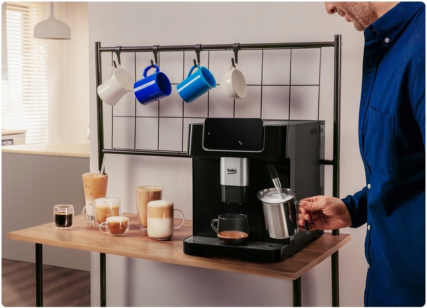 Wydajność i moc – 1350 W i 19 barów ciśnienia