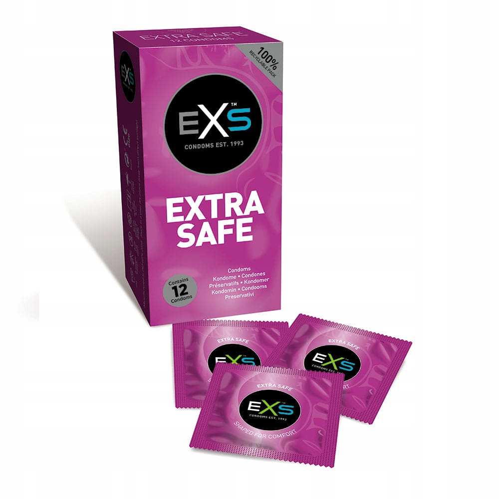 EXS Extra Safe Condoms – Pogrubione prezerwatywy dla maksymalnego bezpieczeństwa
