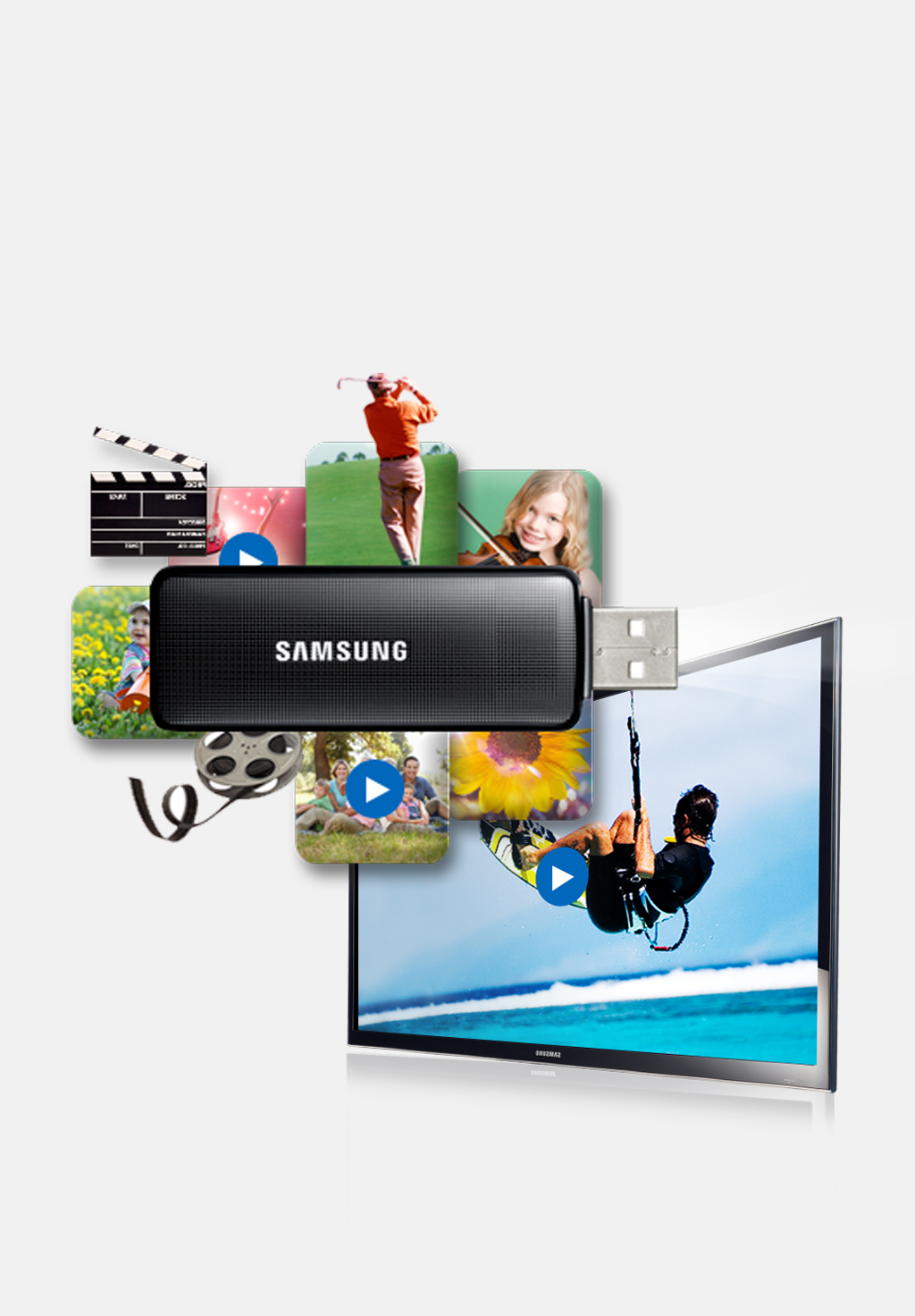 Oglądaj filmy bezpośrednio z USB