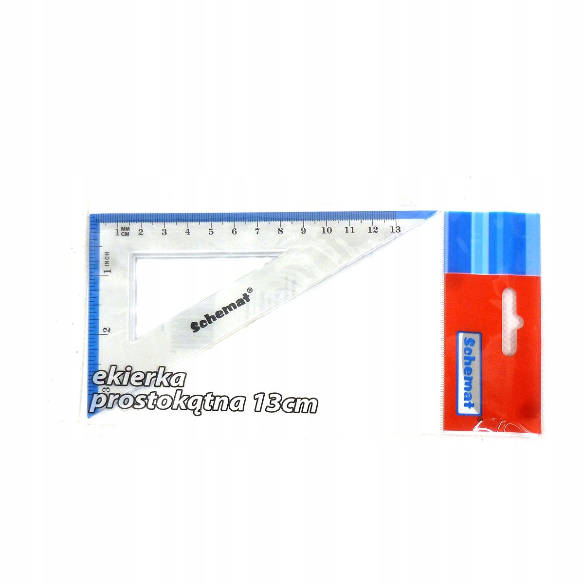 Ekierka prostokątna 13cm – Niezbędne narzędzie dla uczniów i profesjonalistów