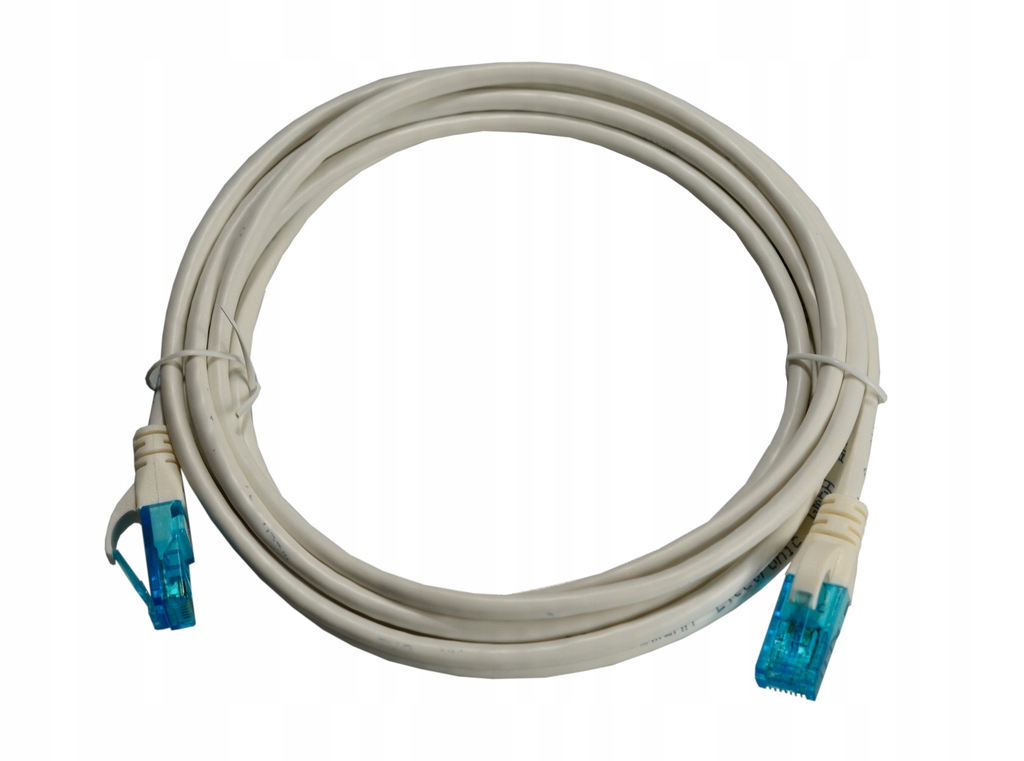 Patchcord CAT5e, U-UTP, 3m, biały – Idealne rozwiązanie do sieci LAN