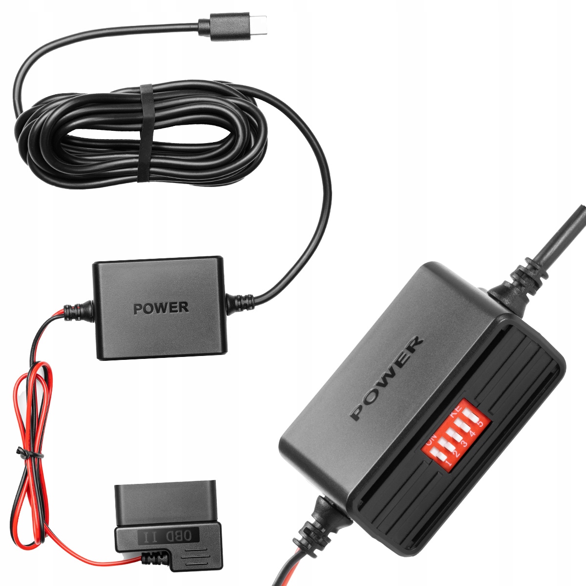 ZASILANIE TRYBU PARKINGOWEGO 70mai OBD-II Hardwire Kit USB-C – Idealne rozwiązanie dla Twojej kamery