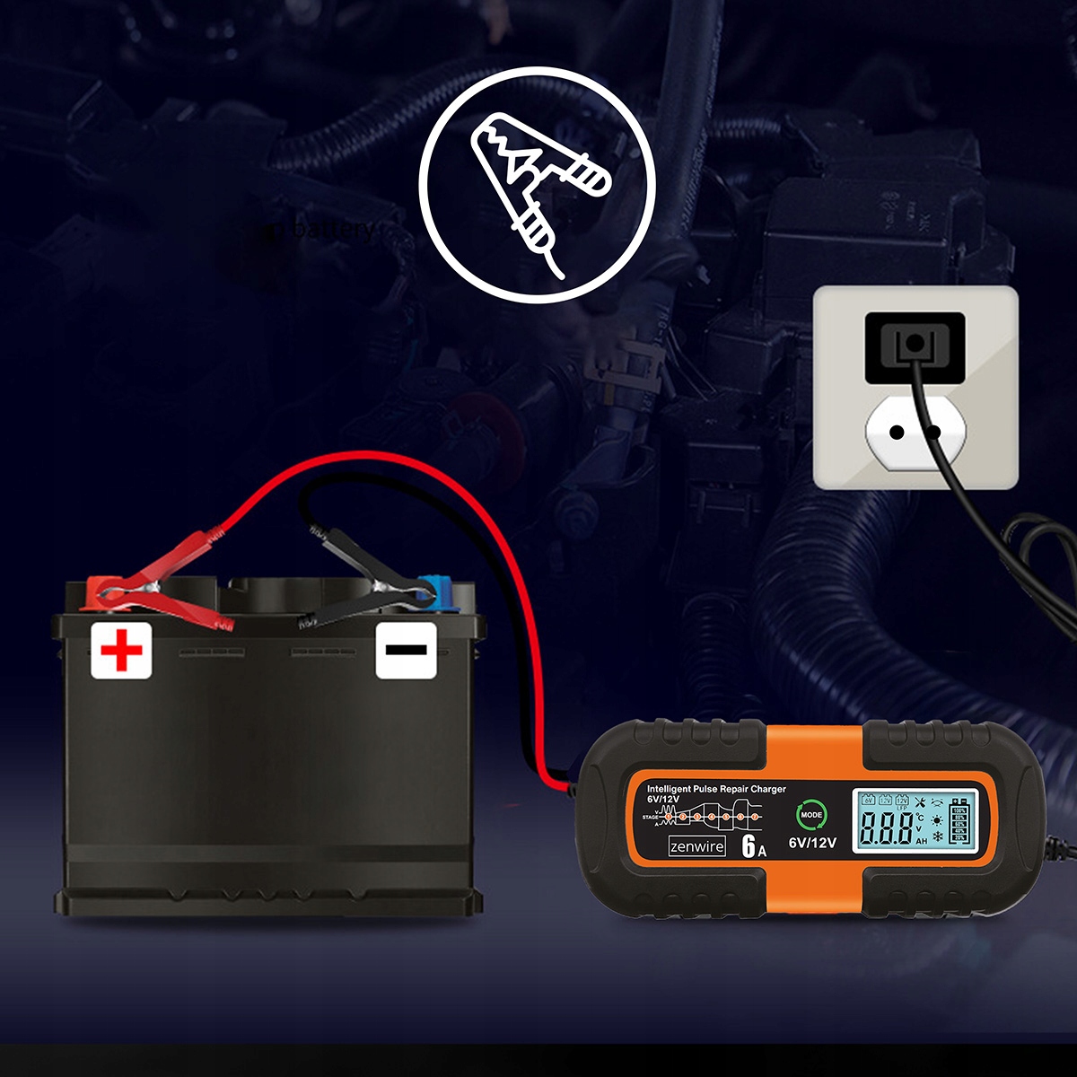 Funkcja naprawy akumulatora – regeneracja osłabionych baterii