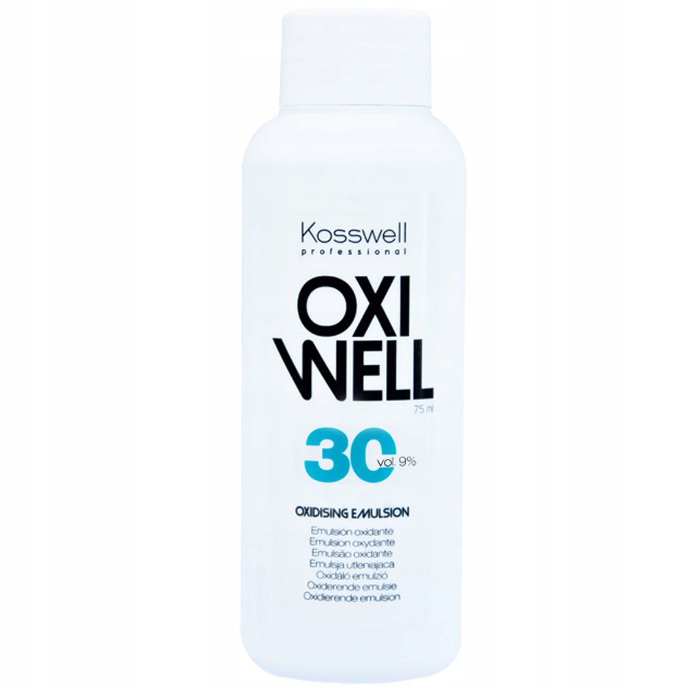 Kremowy oksydant do farb Kosswell Oxiwell 9% – Idealny do koloryzacji włosów