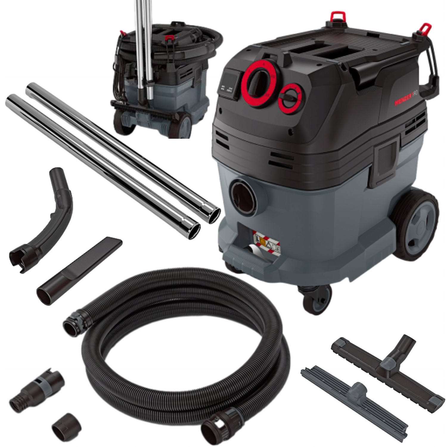 Odkurzacz przemysłowy Menzer VCL 530 PRO Antistatic – Wydajne odkurzanie bezworkowe