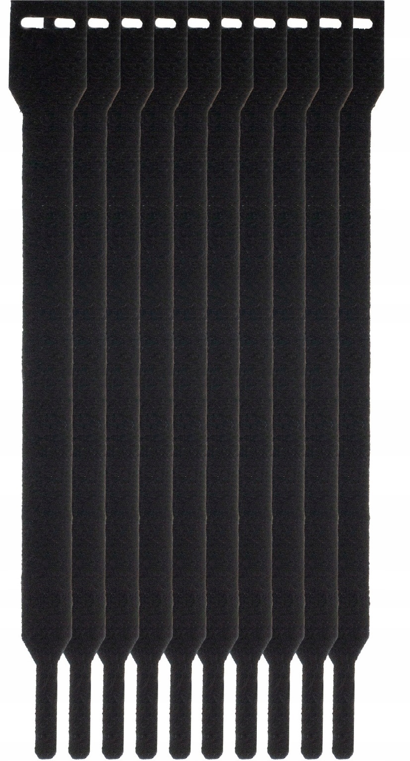 Organizer Wojtap Opaski rzepowe do kabli 20x200 mm 10 szt - Idealne rozwiązanie do organizacji przewodów