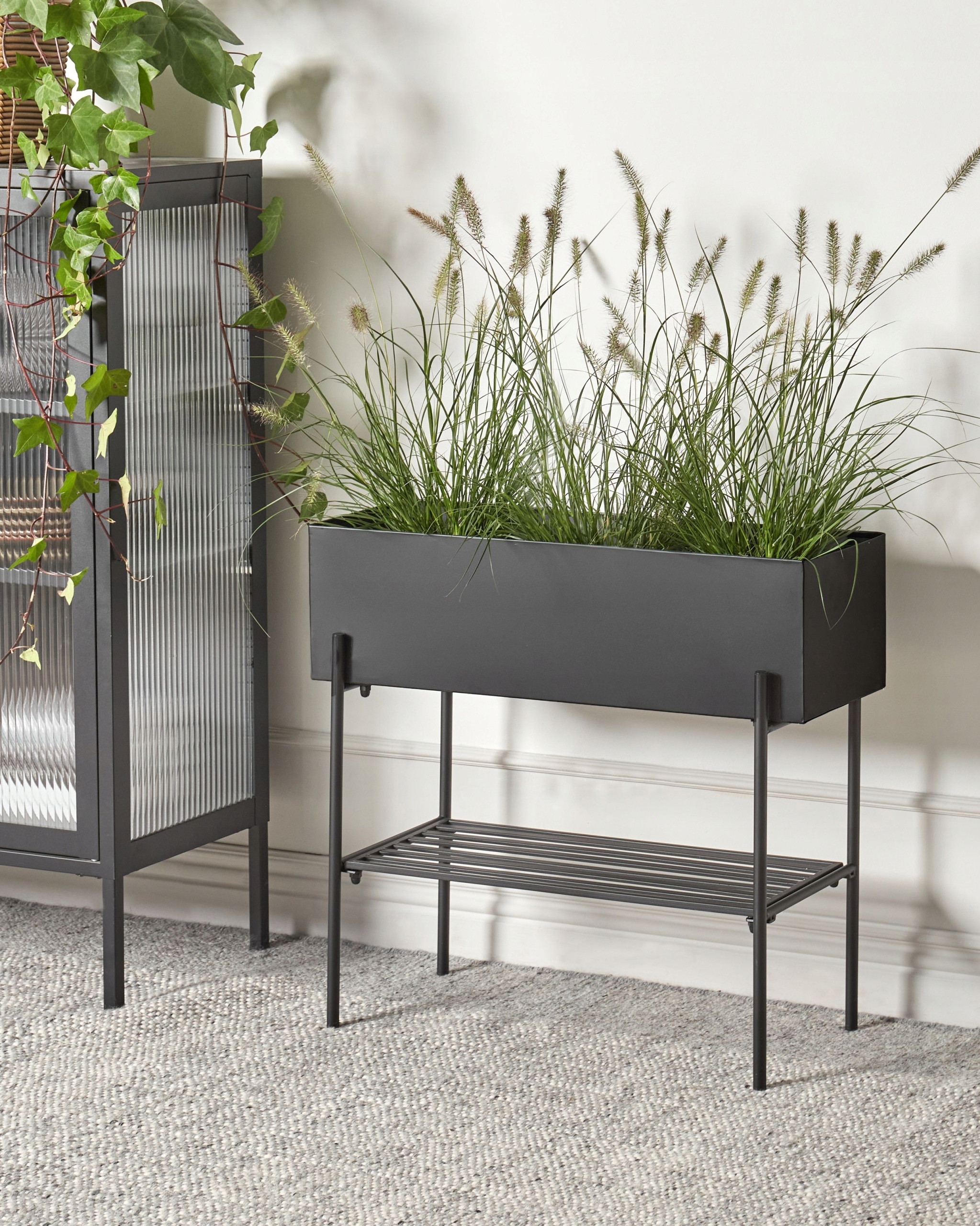 Wysokiej jakości metalowa doniczka – Idealna do wnętrz i na zewnątrz