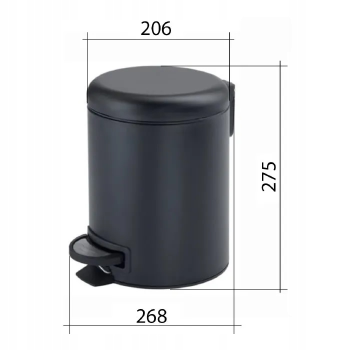 Wygodne otwieranie za pomocą pedału