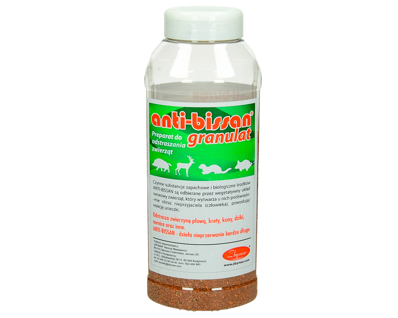Zakres zastosowania granulatu Anti-Bissan