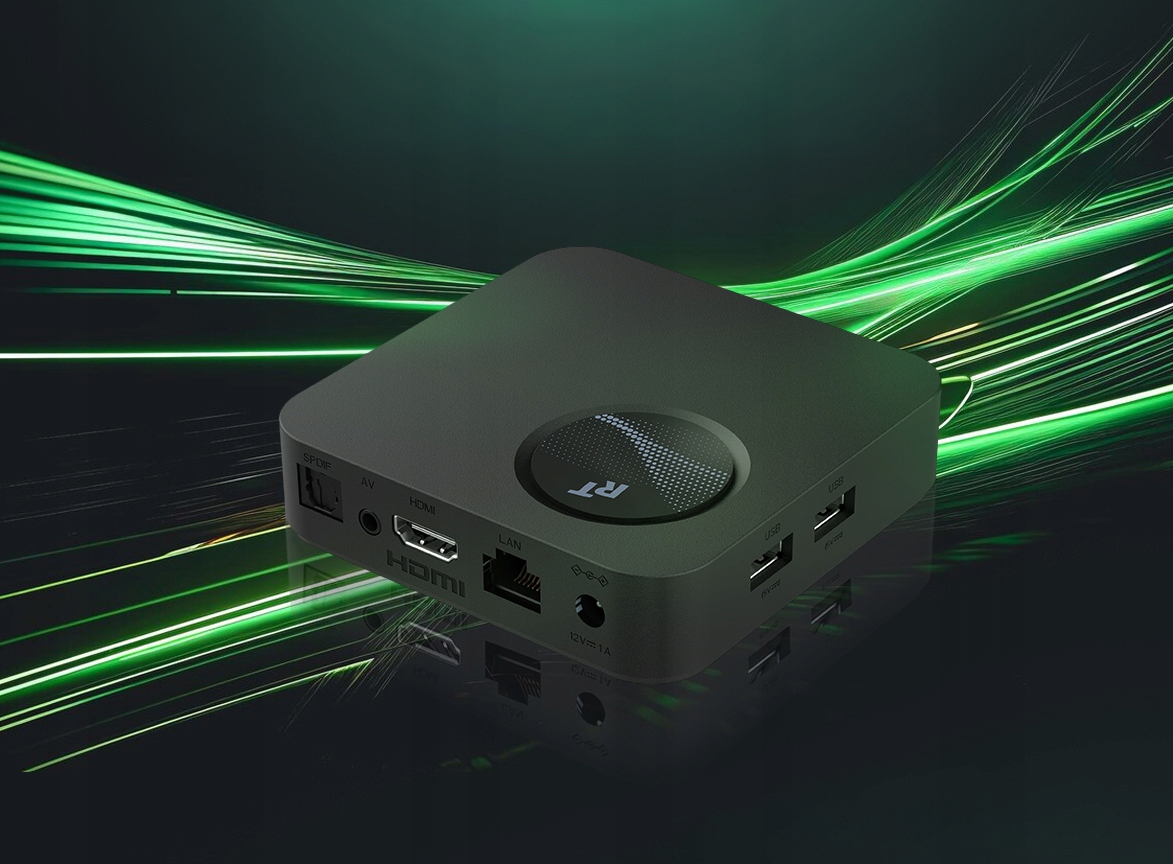 Smart Tv Box RockTek GX1 4/32GB Google TV Android 12 – Twoje centrum rozrywki w 4K