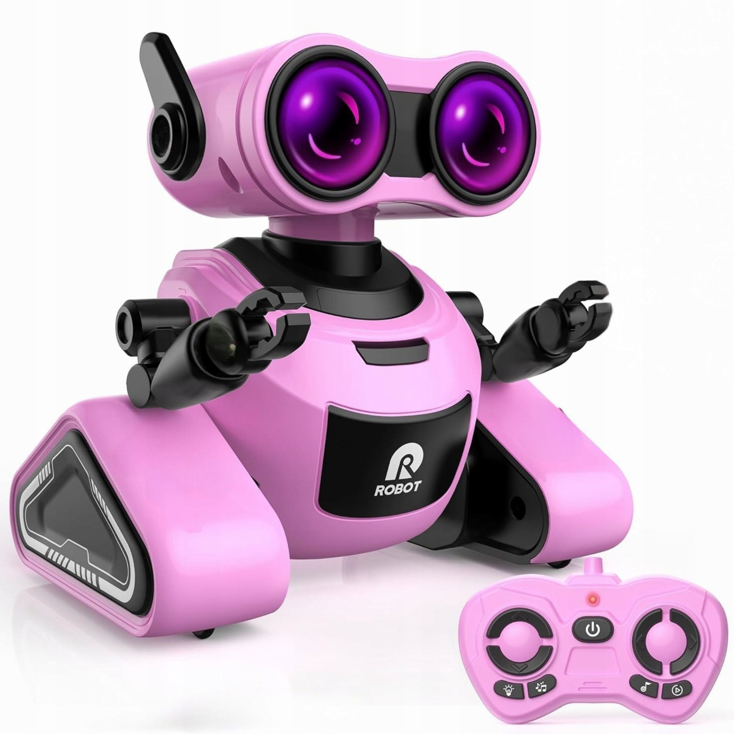 Robot Różowy Zdalnie Sterowany – Interaktywna zabawa dla dzieci