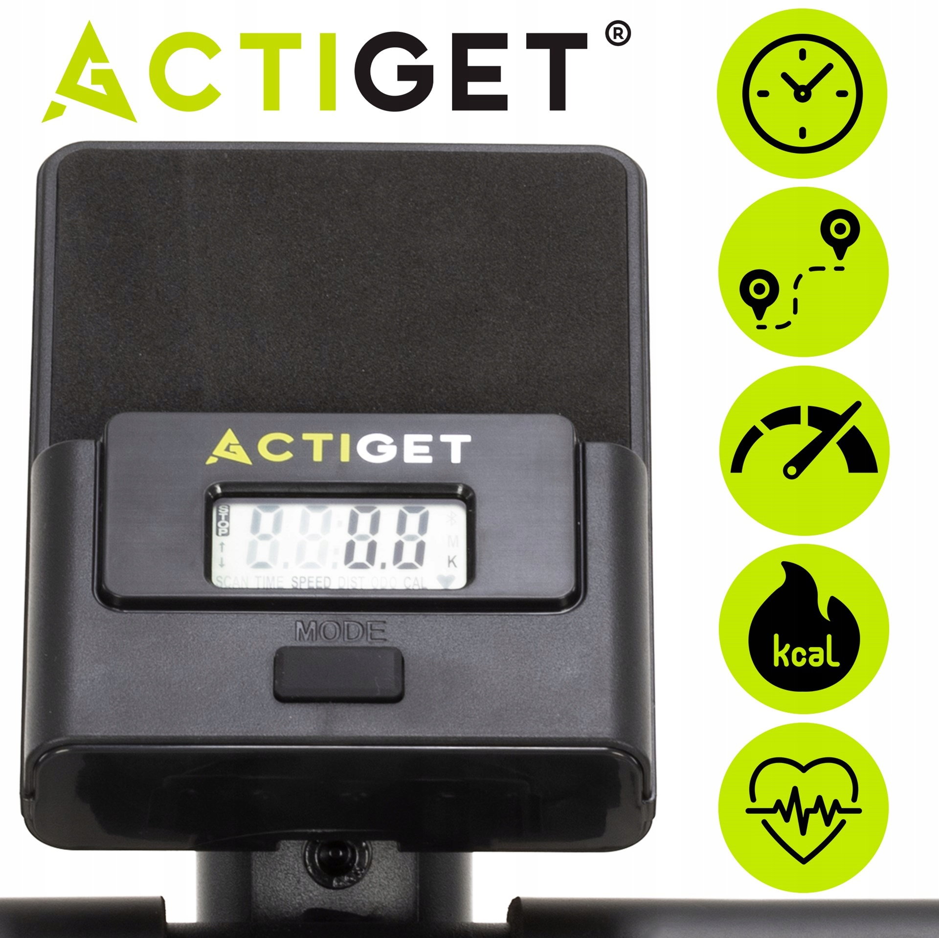 Wbudowany komputer treningowy – monitoruj swoje postępy