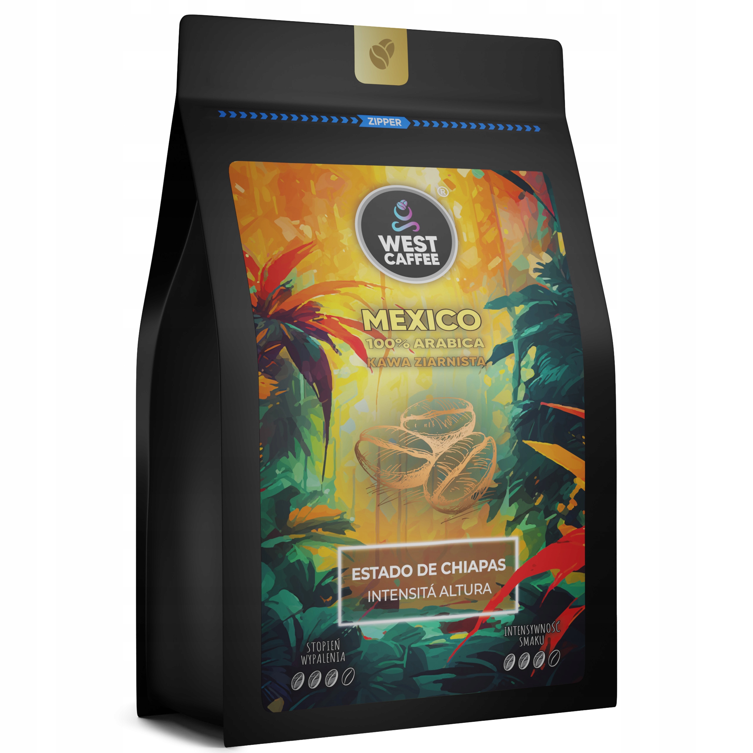 KAWA ZIARNISTA Meksyk 250g 100% Arabica - Intensita Altura – Odkryj smak Meksyku