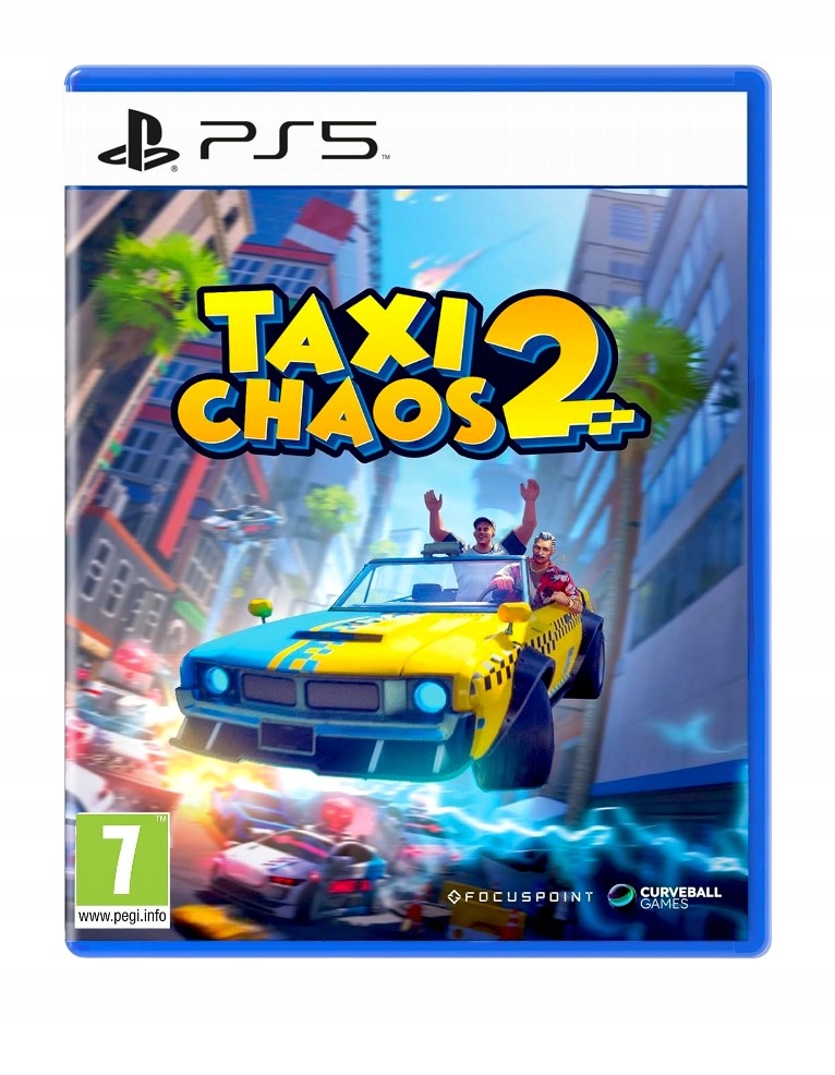 Taxi Chaos 2 – Gra wyścigowa na PlayStation 5