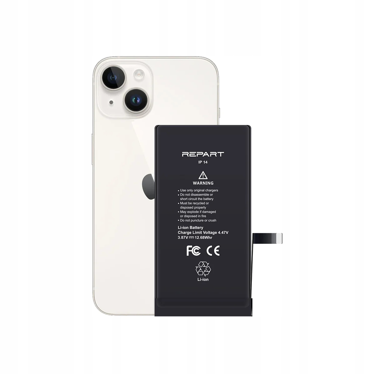 Akumulator do Apple iPhone 14 3279mAh REPART – Wydajność i jakość na pierwszym miejscu