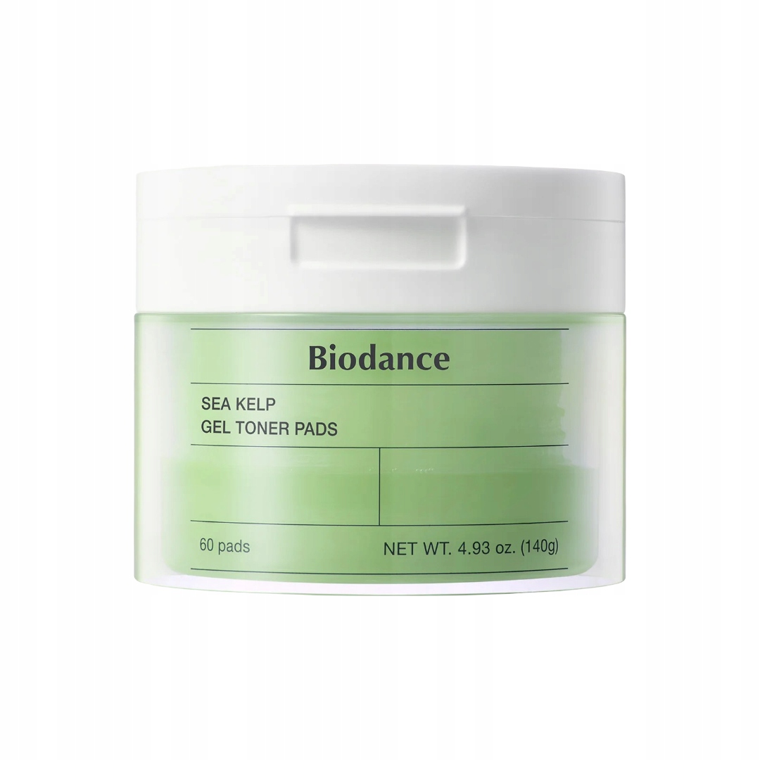Biodance Sea Kelp Gel Toner Pad – Łagodzące płatki tonizujące z ekstraktem z alg morskich