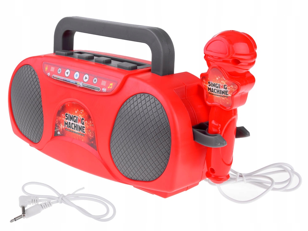 Zestaw zawiera: radio, mikrofon i kabel Jack