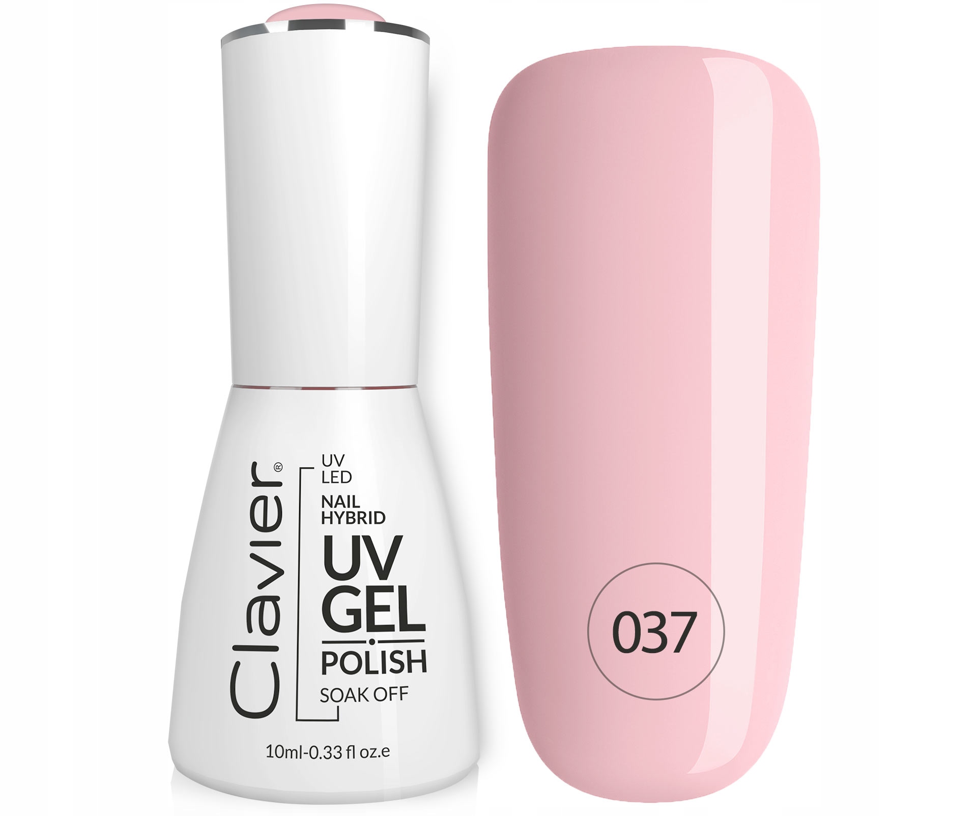 CLAVIER Nailsology Gel Polish hybrydowy lakier 037 Bubble Gum – Idealny wybór dla Twoich paznokci
