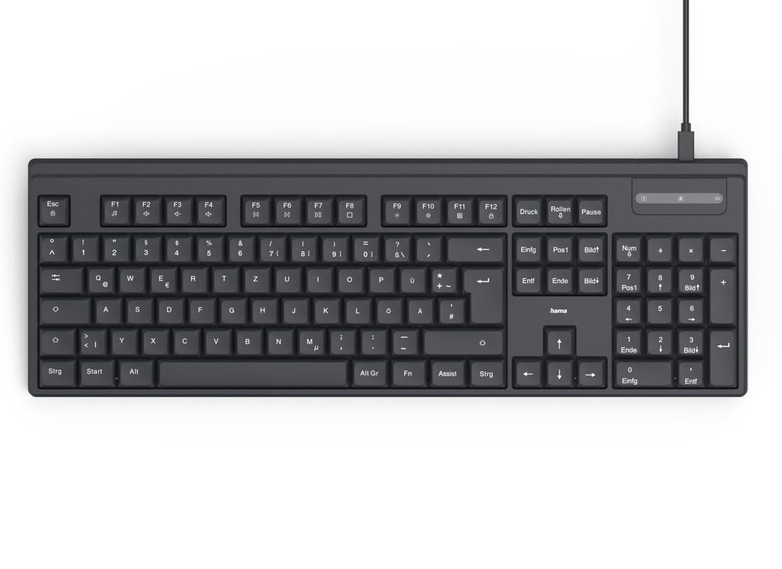 Ciche klawisze i składane nóżki dla komfortu pracy