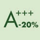 A+++ - 20%