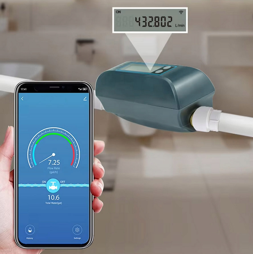 Zdalne sterowanie zaworem kulowym przez aplikację Tuya